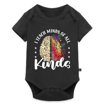 J’enseigne des esprits de toutes sortes à des enseignants de Sped - Body à manches courtes Premium Bébé - noir - Devant