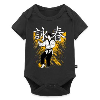 Wing Chun - Body à manches courtes Premium Bébé - noir - Devant