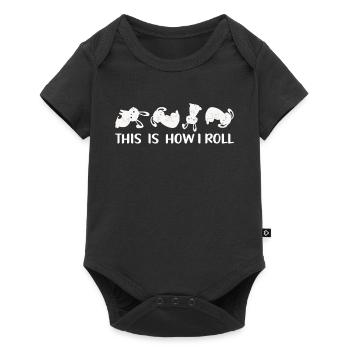 C'est comme ça que je roule Sweet Rabbit - Body à manches courtes Premium Bébé - noir - Devant