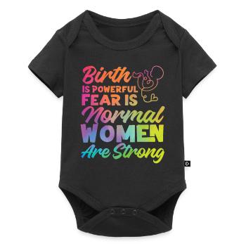 LD Labour And Delivery Nurse - Baby Premium short-sleeve bodysuit - black - Front