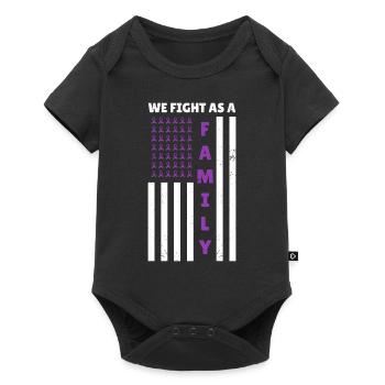 Alzheimer's Dementia Awareness Inspiring Family Qu - Baby Premium Kurzarmbody - Schwarz - Vorne