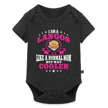 Lango's Mom - Baby Premium short-sleeve bodysuit - black - Front