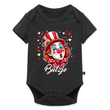 Carnaval de Cologne Kölsch Kölle Alaaf Bützje Veedel - Body à manches courtes Premium Bébé - noir - Devant