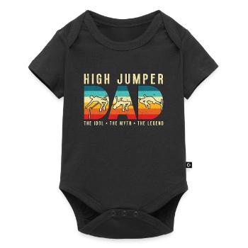 High Jumper Dad The Idol The Myth The High Jump - Baby Premium short-sleeve bodysuit - black - Front