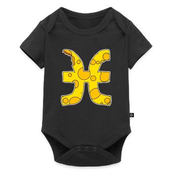 Zodiac Sign Pisces Symbol Pisces - Baby Premium short-sleeve bodysuit - black - Front