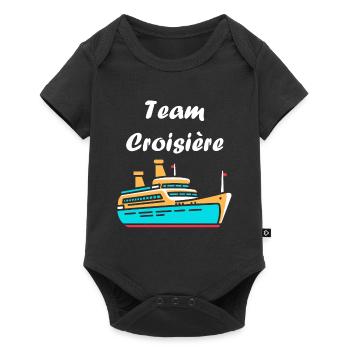 Team Croisière - Body à manches courtes Premium Bébé - noir - Devant