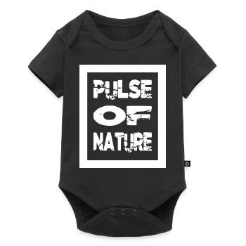 cardiac health present idea life force - Baby Premium short-sleeve bodysuit - black - Front