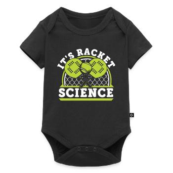 It's Racket Science Paddleball Paddle Tennis Padel - Baby Premium short-sleeve bodysuit - black - Front