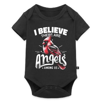 Cardinal Red Cardinal Bird Red Cardinal - Baby Premium short-sleeve bodysuit - black - Front