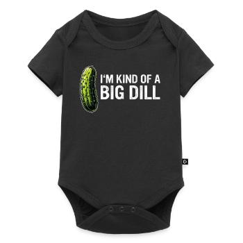 Cucumber, Pickle, Pickle, Food Dill - Baby Premium short-sleeve bodysuit - black - Front