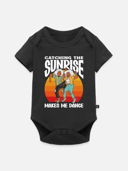 Catching the Sunrise Joyful - Baby Premium Kurzarmbody - Schwarz