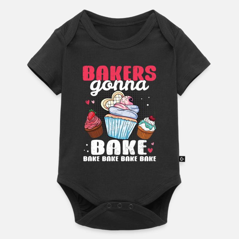 Cupcake - Body à manches courtes Premium Bébé - noir