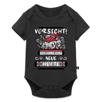 Nouvelle chirurgie de la hanche - Body à manches courtes Premium Bébé - noir - Devant