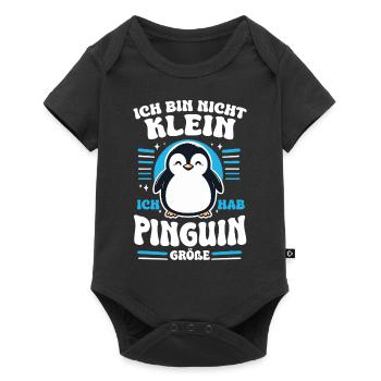 Penguin, Little Penguins, Emperor Penguin - Baby Premium short-sleeve bodysuit - black - Front