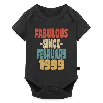 Fabuleux Février 1999 - Body à manches courtes Premium Bébé - noir - Devant