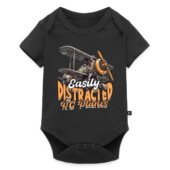 Modèle réduit d’avion facilement distrait par les avions RC - Body à manches courtes Premium Bébé - noir - Devant