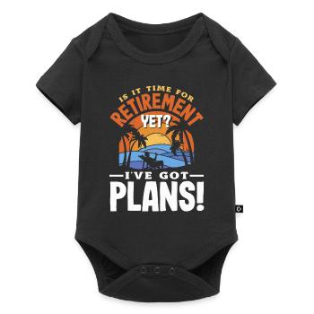 I've Got Plans Enthusiast - Baby Premium short-sleeve bodysuit - black - Front