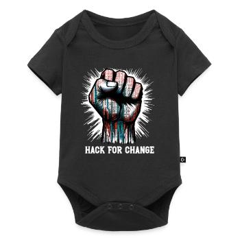 Analyste en piratage éthique Cybersécurité éthique - Body à manches courtes Premium Bébé - noir - Devant