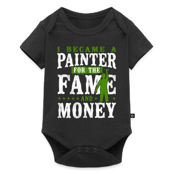 House Painter Decorator I Became A - Baby Premium short-sleeve bodysuit - black - Front