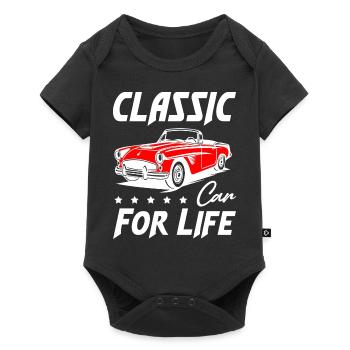 Classic Car For Life - Baby Premium short-sleeve bodysuit - black - Front