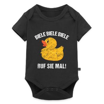 Biele Biele Biele Call You Times Lustful Ducks Meme - Baby Premium short-sleeve bodysuit - black - Front