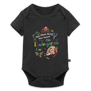 Out of the way: Here comes a kindergartner - Baby Premium short-sleeve bodysuit - black - Front