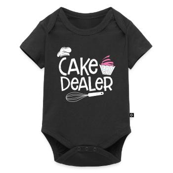 Cupcake - Body à manches courtes Premium Bébé - noir - Devant