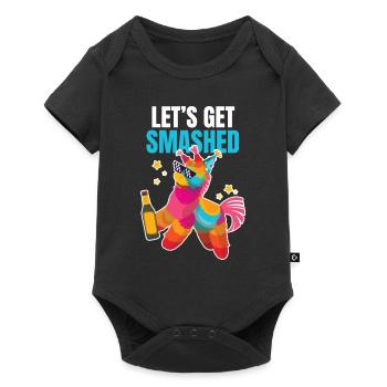 Let ́s Get Smashed Pinata Costume - Body à manches courtes Premium Bébé - noir - Devant