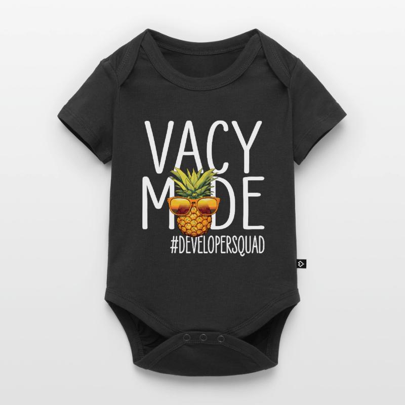 Developer Vacation Vacy Mode Developersquad Baby Premium short-sleeve bodysuit