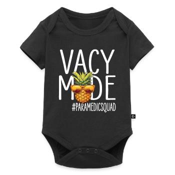 Paramedic Vacation Vacy Mode Paramedicsquad - Baby Premium short-sleeve bodysuit - black - Front