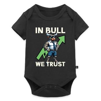 Stock Traders, Forex Traders, Investor Trading - Baby Premium short-sleeve bodysuit - black - Front