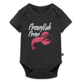 Langusten - Baby Premium Kurzarmbody - Schwarz - Vorne