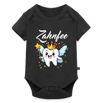 Tooth Fairy Tooth Dental Assistant Dentist Funny - Baby Premium short-sleeve bodysuit - black - Front