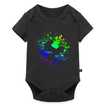 BMX Color Bicycle Fans Bike Biker BMX Bicycle Rider - Baby Premium short-sleeve bodysuit - black - Front