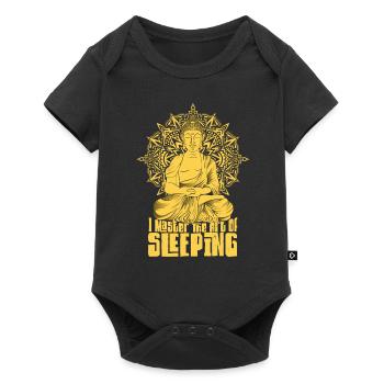 Occultisme Ésotérisme Bouddhisme Esthétique - Body à manches courtes Premium Bébé - noir - Devant