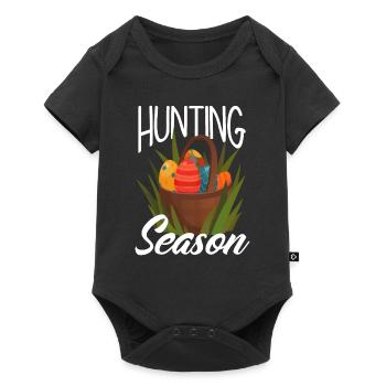 Hunts Season Easter Easter Eggs - Baby Premium short-sleeve bodysuit - black - Front