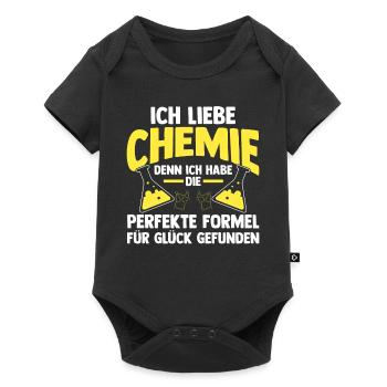 Chimiste Sciences Physique Chimie - Body à manches courtes Premium Bébé - noir - Devant