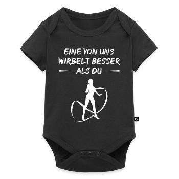 Swirl Art - Better Than The Rest - Baby Premium short-sleeve bodysuit - black - Front
