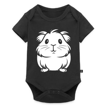 Humour cochon d'ine - Body à manches courtes Premium Bébé - noir - Devant