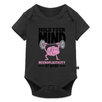 Unlock Your Brain's Potential Neuroplasticity - Baby Premium Kurzarmbody - Schwarz - Vorne