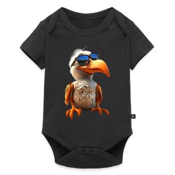 Pelican Water Bird Pelican Gift Cute Pelicans - Baby Premium short-sleeve bodysuit - black - Front