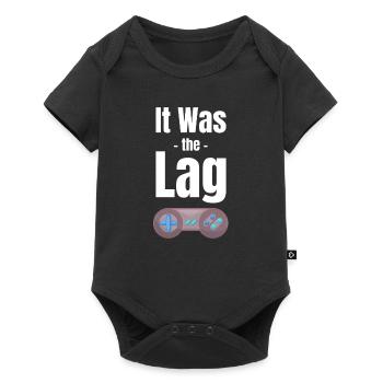 It was the lag funny video game enthusiasts - Baby Premium short-sleeve bodysuit - black - Front