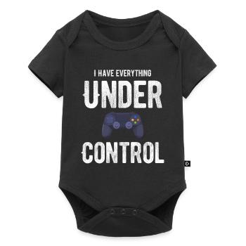 Ich Habe Alles Unter Kontrolle Lustiger - Baby Premium Kurzarmbody - Schwarz - Vorne