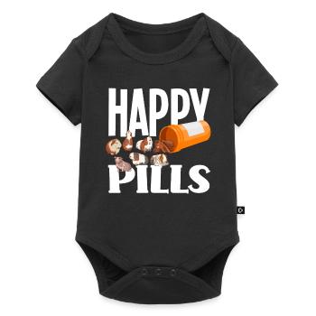 Guinea Pigs Cute Animals Rodents - Baby Premium short-sleeve bodysuit - black - Front