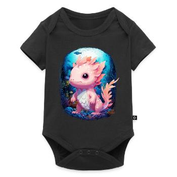Axolotl - Baby Premium short-sleeve bodysuit - black - Front