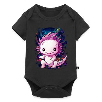 Axolotl - Baby Premium short-sleeve bodysuit - black - Front