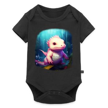 Axolotl - Baby Premium short-sleeve bodysuit - black - Front