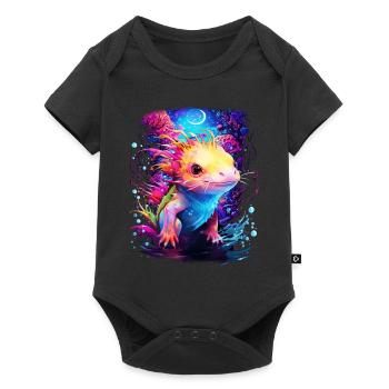 Axolotl - Baby Premium short-sleeve bodysuit - black - Front