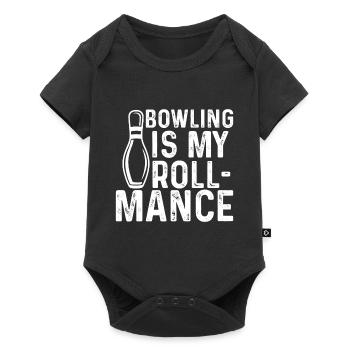 Le bowling, c’est mon cheval de bataille - Body à manches courtes Premium Bébé - noir - Devant