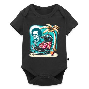 Edgar Allan Poe Fan, Classic Literature, - Baby Premium short-sleeve bodysuit - black - Front